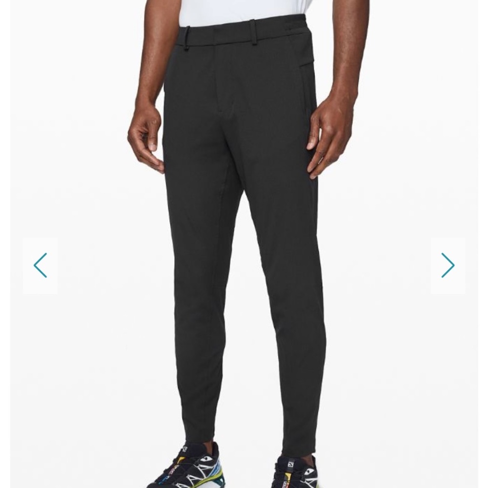 Lululemon Shadow Lite Mesh Jogger Pants - Men's Size 28 X 27 - Black